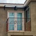 ALEKO Polycarbonate Outdoor Window or Door Cover - 40 x 80 Inches - Gray   556073476